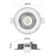 Светильник точечный Emos ZD3221 ZD3221 фото 4