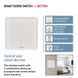 Умный выключатель EMOS H5011 1 кнопка, ZigBee 3.0, белый H5011 фото 2