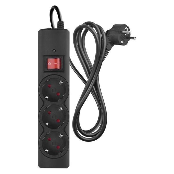 Мережевий фільтр Emos P54214 3 розетки 1,5 м 10 A 2300 Вт 1,5 мм&sup2; P54214 фото