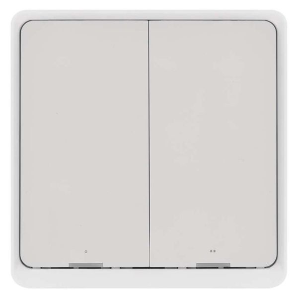 Розумний вимикач EMOS H5012 GoSmart 2 кнопки, білий H5012 фото