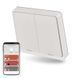 Розумний вимикач EMOS H5012 GoSmart 2 кнопки, білий H5012 фото 1