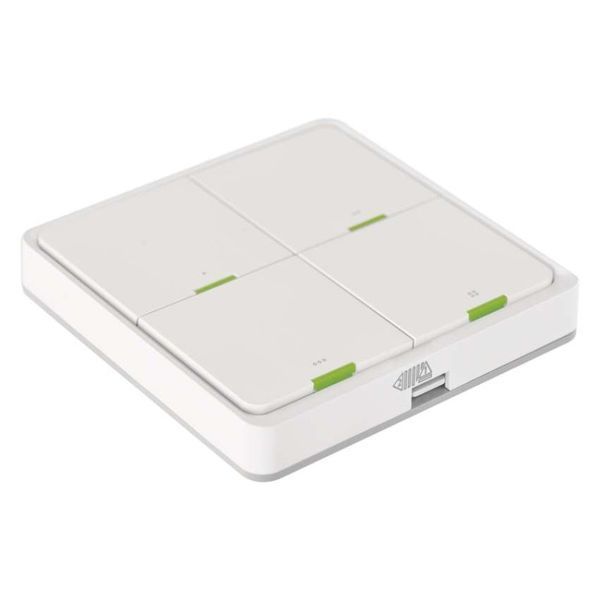 Розумний вимикач EMOS H5013 4 кнопки, ZigBee 3.0, білий H5013 фото