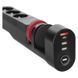 Мережевий подовжувач Emos P1321PD 3 розетки 1,5 м 1,5 мм&sup2; USB-A USB-C P1321PD фото 11