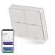 Розумний вимикач EMOS H5013 4 кнопки, ZigBee 3.0, білий H5013 фото 1