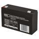 Акумуляторна батарея EMOS B9682, AGM, 6V, 12Ah, fast 4,7mm B9682 фото 1