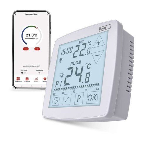 Кімнатний програмований дротовий WiFi терморегулятор GoSmart EMOS P56S01 P56S01 фото