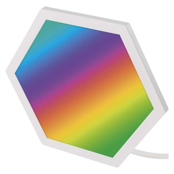 Комплект умного светодиодного освещения EMOS ZIW22AR HEXAGON 10 частей, 19 Вт, RGBIC, WIFI ZIW22AR фото