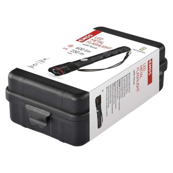 Ліхтар акумуляторний Emos P3116 600 Lm 2000 mAh метал P3116 фото