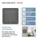Умный выключатель EMOS H5014 GoSmart 1 кнопка, черный H5014 фото 2