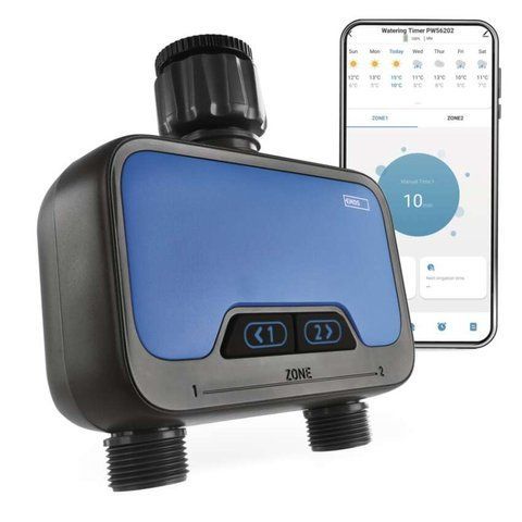 Таймер поливу GoSmart, Bluetooth 5.0, 2 виходи PW56202 PW56202 фото