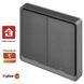 Розумний вимикач EMOS H5015 2 кнопки, ZigBee 3.0, чорний H5015 фото 12
