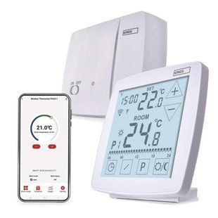 Кімнатний програмований бездротовий WiFi термостат GoSmart P56211 P56S11 P56S11 фото