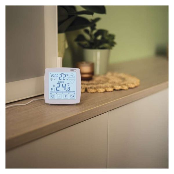 Комнатный программируемый беспроводной WiFi термостат GoSmart P56211 P56S11 P56S11 фото