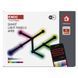 Комплект умного светодиодного освещения EMOS ZIW269R LINES 9 частей, черный, 34 Вт, RGBIC, WIFI ZIW269R фото 12