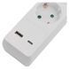 Мережевий подовжувач Emos P1322CU 3 розетки 2 м 1,5 мм&sup2; USB-A USB-C P1322CU фото 6