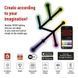 Комплект умного светодиодного освещения EMOS ZIW269R LINES 9 частей, черный, 34 Вт, RGBIC, WIFI ZIW269R фото 3