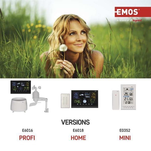 Бездротова цифрова Метеостанція EMOS E6016 E6016 фото