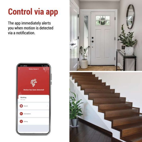 Розумний датчик руху EMOS H5020 PIR IP20, ZigBee H5020 фото