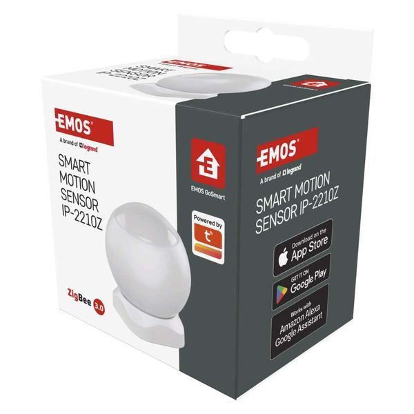Розумний датчик руху EMOS H5020 PIR IP20, ZigBee H5020 фото