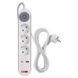 Мережевий подовжувач Emos P1322PD 3 розетки 2 м 1,5 мм&sup2; USB-A USB-C P1322PD фото 3