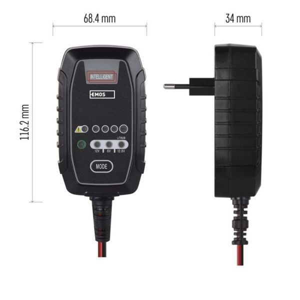 Зарядное устройство для автомобильного аккумулятора 6/12V 0,8A N1015 N1015 фото