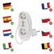 Мережевий подовжувач Emos P02214E 2 розетки 1,4 м 1,5 мм&sup2; USB-A USB-C P02214E фото 12