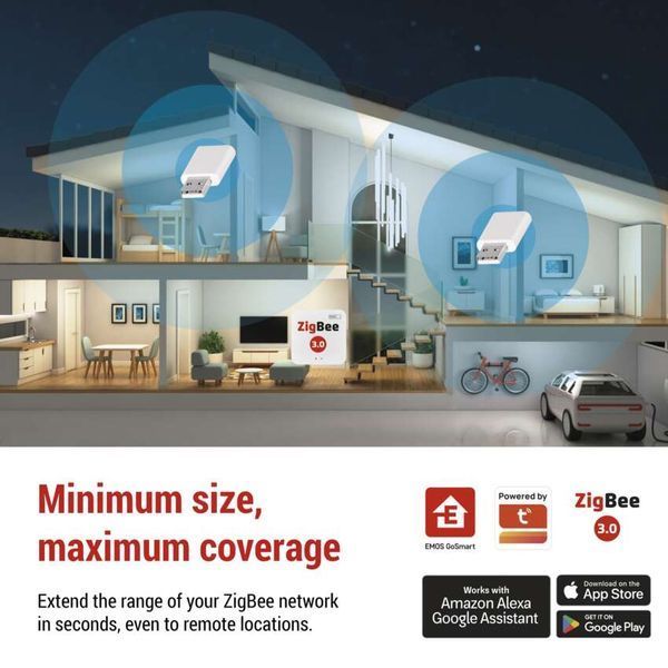 Повторитель усиления сигнала ZigBee Emos H5022 H5022 фото