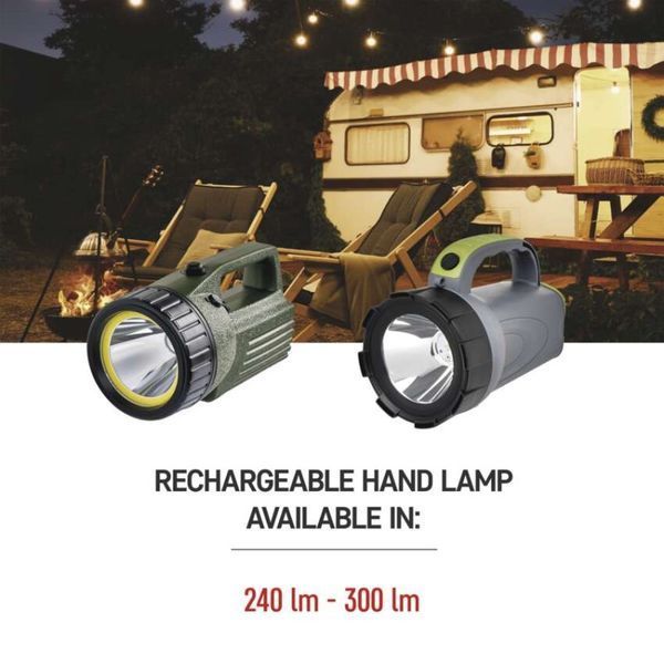 Ліхтар акумуляторний Emos P2311 300 Lm 2400 mAh Li-Ion пластик