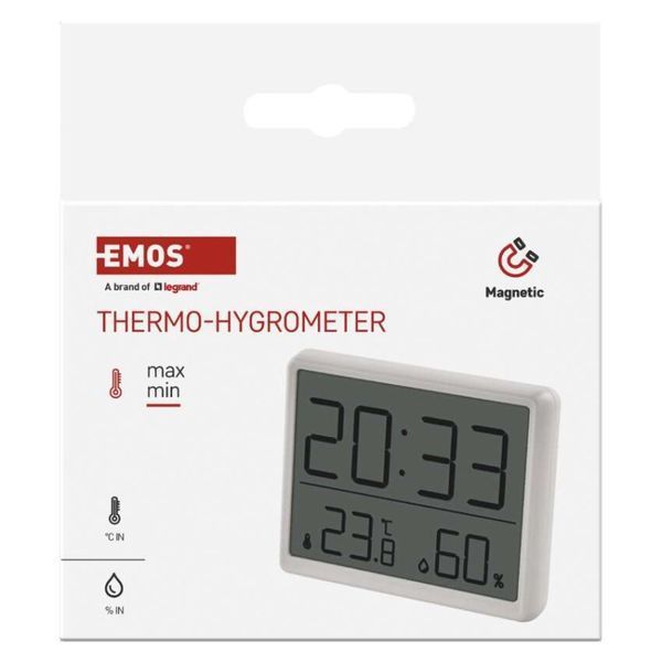 Цифровий термометр з гігрометром EMOS E6210 E6210 фото