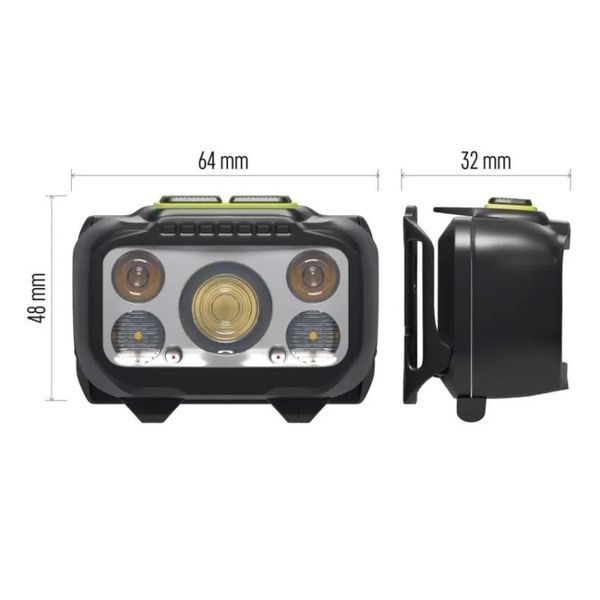 Ліхтар налобний акумуляторний Emos P3546 550 Lm 110 m Li-Pol 1000 mAh / 3&times;AAA P3546  фото