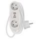 Мережевий подовжувач Emos P0221U 2 розетки 1,5 м 1,5 мм&sup2; USB-A USB-C P0221U фото 1