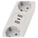 Мережевий подовжувач Emos P0221U 2 розетки 1,5 м 1,5 мм&sup2; USB-A USB-C P0221U фото 3