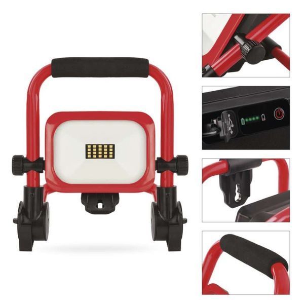 Прожектор с аккумулятором EMOS ZS2813 20W 1650Lm 6500K Li-Ion 5000mAh IP54 ZS2813 фото