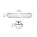 Светильник LED EMOS ZT1631 51W 8150Lm IP66 4000K MISTY линейный ZT1631 фото 12