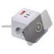 Мережевий адаптер подовжувач Emos P0222CQ 2 розетки 2 м 1,5 мм&sup2; USB-A USB-C Qi P0222CQ фото 9