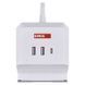 Мережевий адаптер подовжувач Emos P0222CQ 2 розетки 2 м 1,5 мм&sup2; USB-A USB-C Qi P0222CQ фото 4