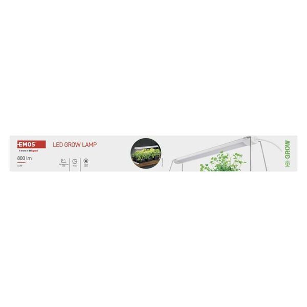 LED лампа для рослин EMOS Z7903 15W з таймером