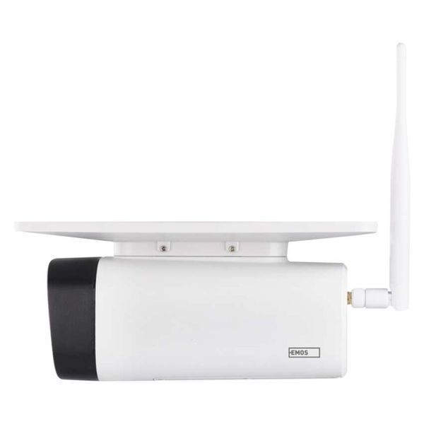 Розумна IP-камера Emos H4056 GoSmart зовнішня з Wi-Fi, сонячною панеллю та акумулятором, біла H4056 фото