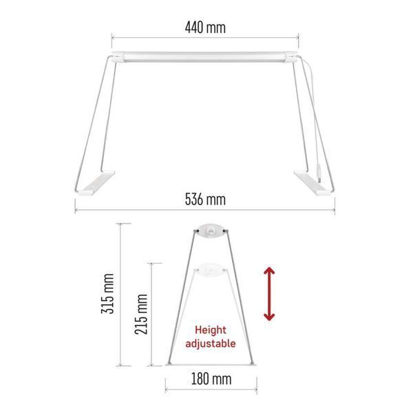 LED лампа для рослин EMOS Z7903 15W з таймером
