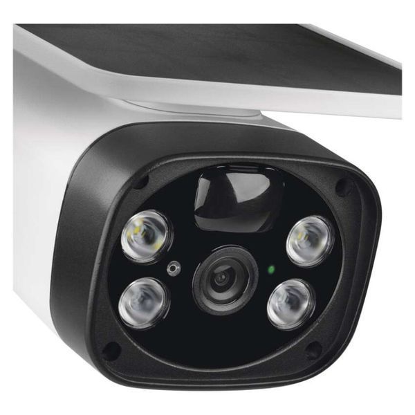 Розумна IP-камера Emos H4056 GoSmart зовнішня з Wi-Fi, сонячною панеллю та акумулятором, біла H4056 фото