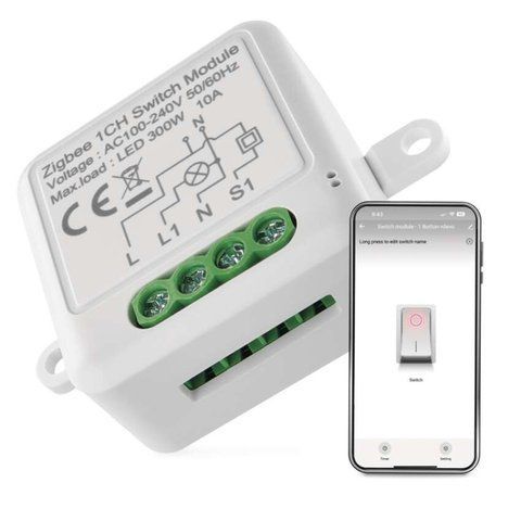 Розумний модуль перемикача EMOS H5101, ZigBee 3.0, 1-канальний H5101 фото