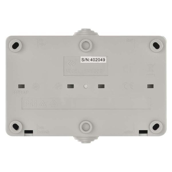 Розетка подвійна зовнішня сіра IP44 EMOS, A1396.1 A1396.1 фото