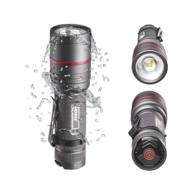 Ліхтар ручний Emos P3170 Ultibright 70 340 Lm 3xAAA метал фокус P3170 фото