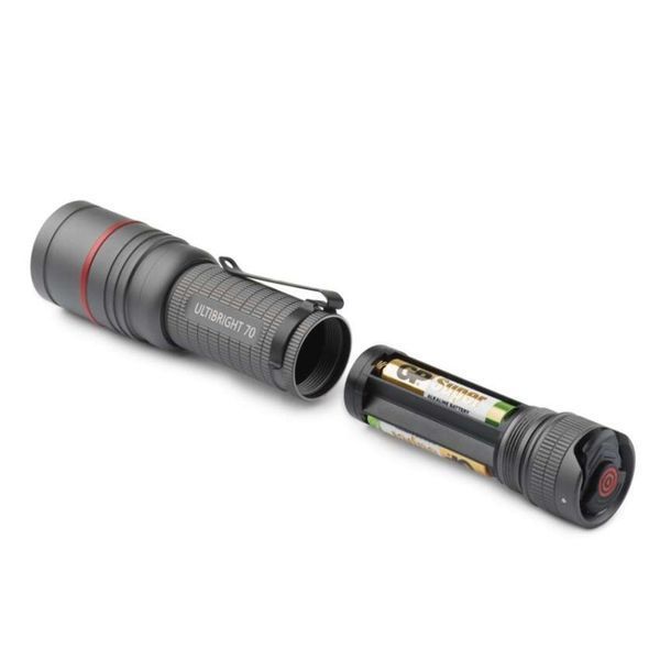 Ліхтар ручний Emos P3170 Ultibright 70 340 Lm 3xAAA метал фокус P3170 фото