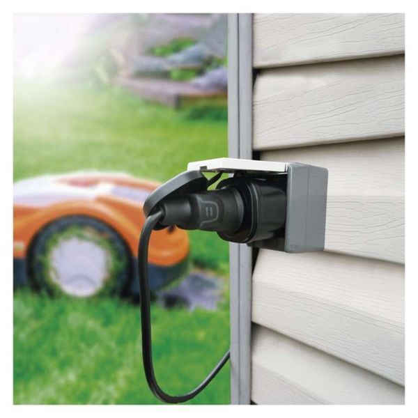 Розумна вологозахищена WIFI розетка EMOS P5532 GoSmart IP44 P5532 фото