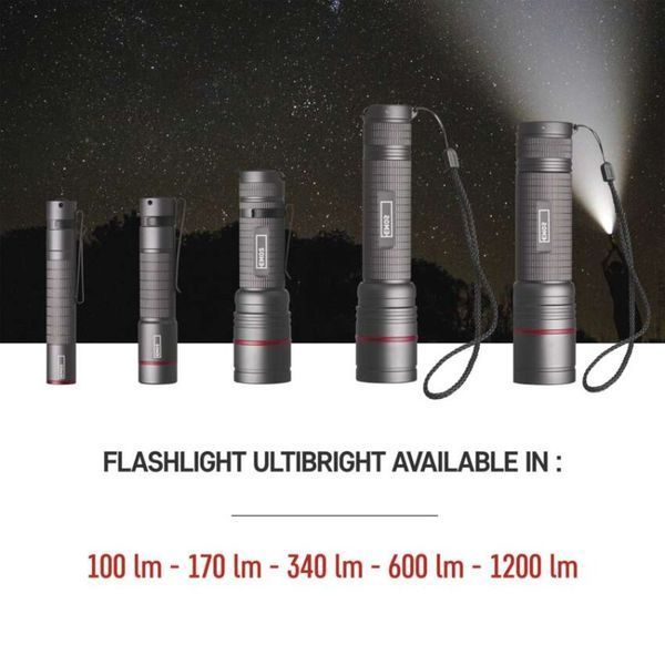 Ліхтар ручний Emos P3170 Ultibright 70 340 Lm 3xAAA метал фокус P3170 фото