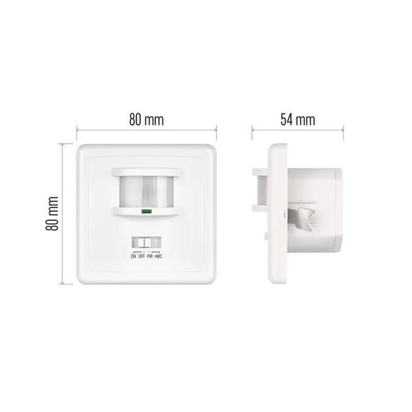 Датчик движения EMOS GS15117 PIR IP20 1200 Вт GS15117 фото