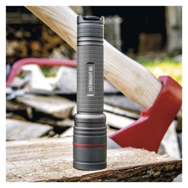 Ліхтар акумуляторний Emos P3180 Ultibright 80 600 Lm 2600 mAh метал фокус P3180 фото