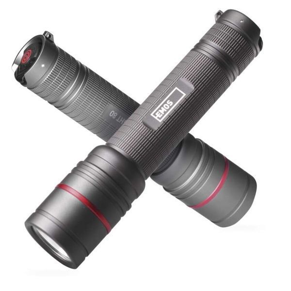 Ліхтар акумуляторний Emos P3180 Ultibright 80 600 Lm 2600 mAh метал фокус P3180 фото