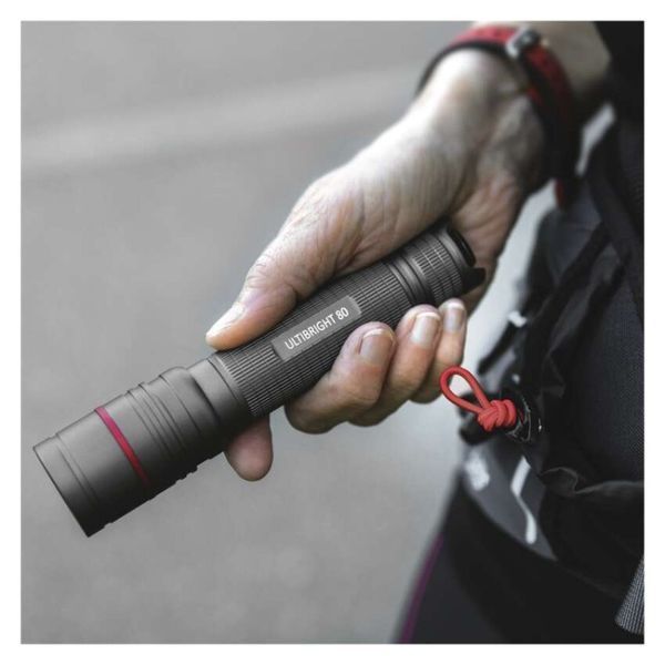 Ліхтар акумуляторний Emos P3180 Ultibright 80 600 Lm 2600 mAh метал фокус P3180 фото